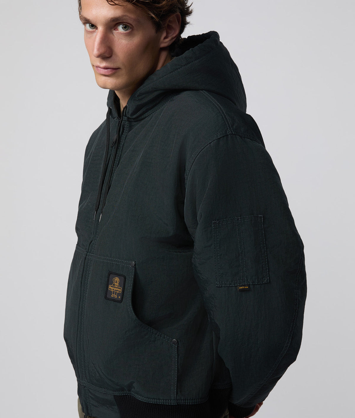 CORBY BOMBER LAB · OBSIDIAN