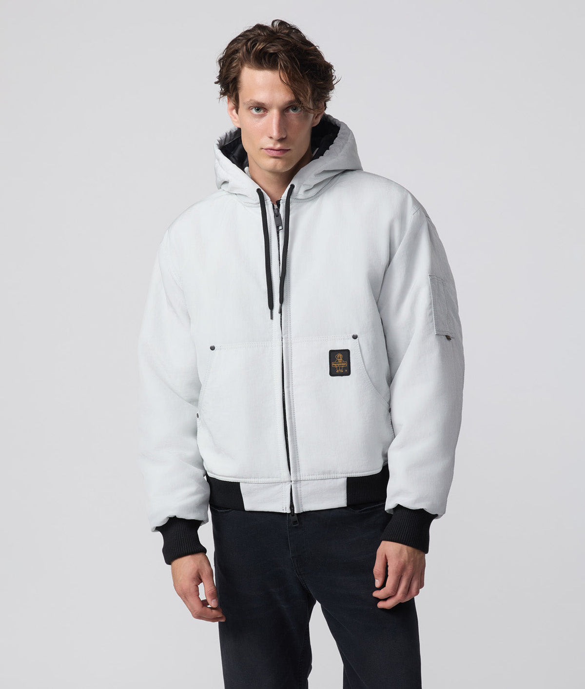 CORBY BOMBER LAB · GLACIER WHITE