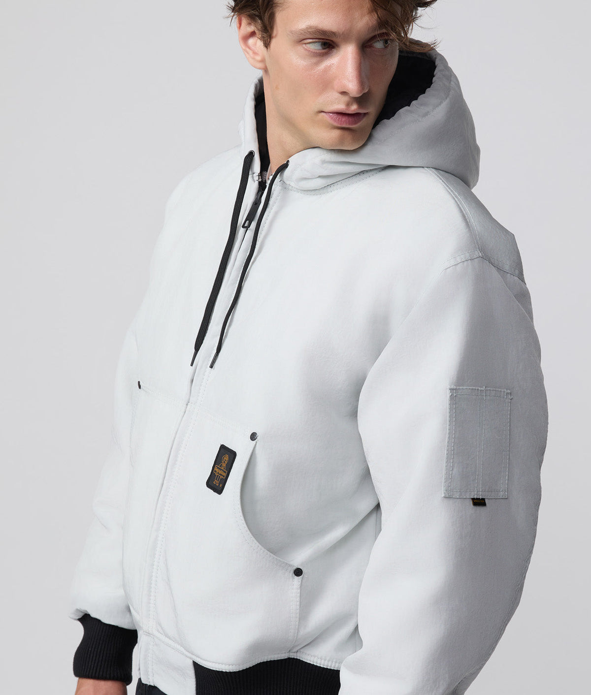 CORBY BOMBER LAB · GLACIER WHITE
