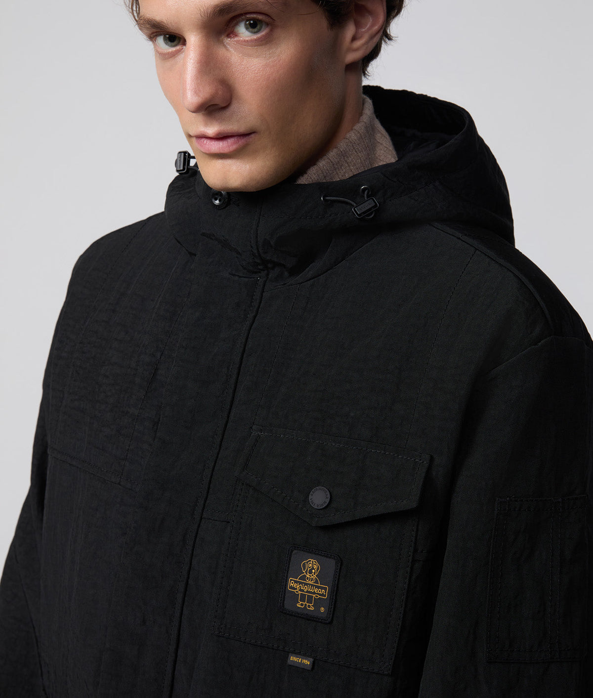 ELLIOT PARKA LAB · NERO