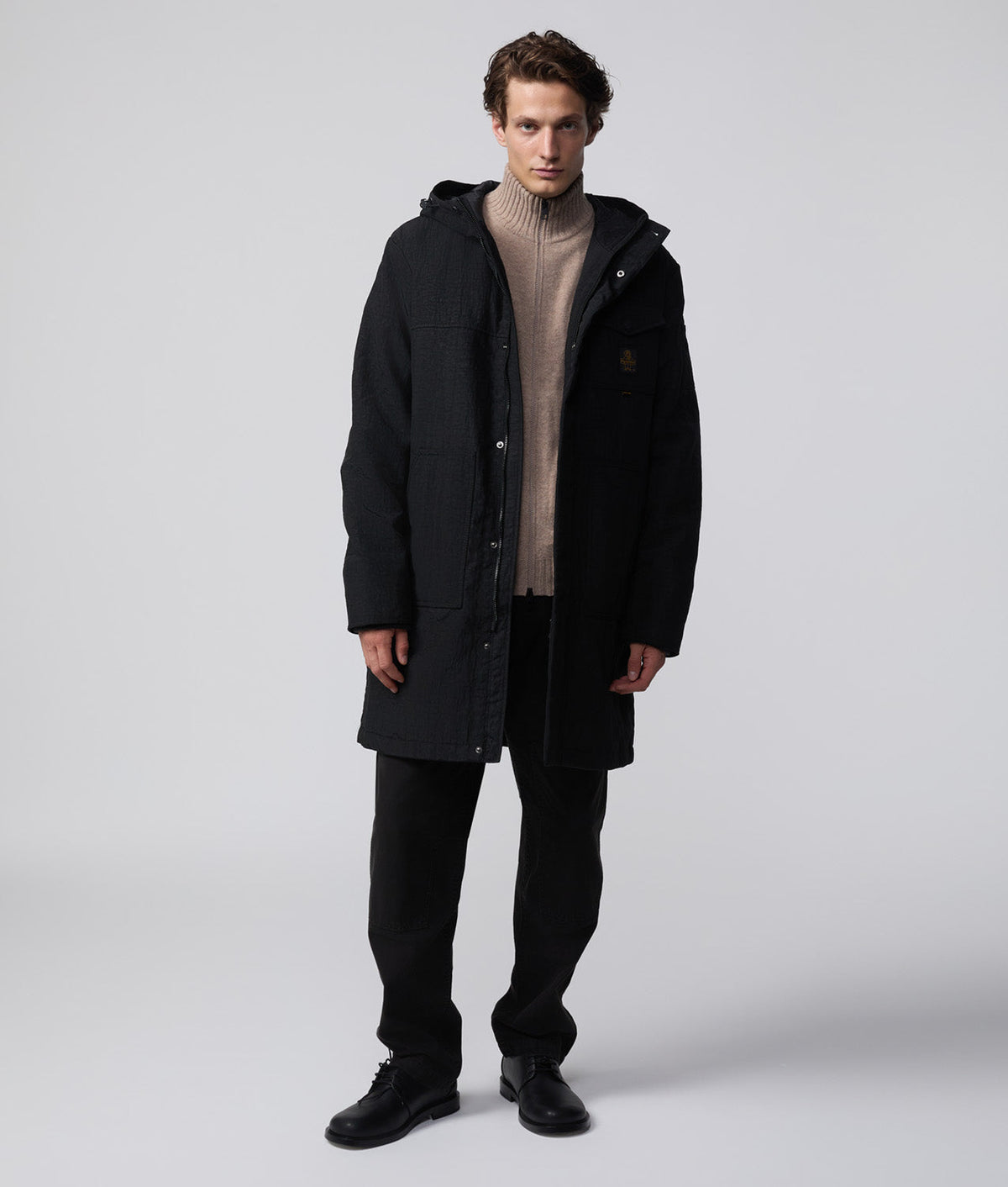 ELLIOT PARKA LAB · NERO