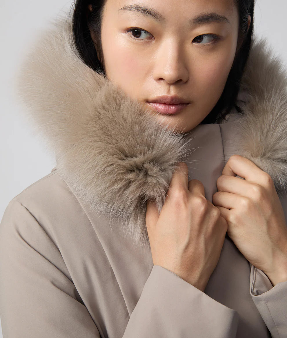 Refrigiwear - LADY TECH JACKET FUR new beige