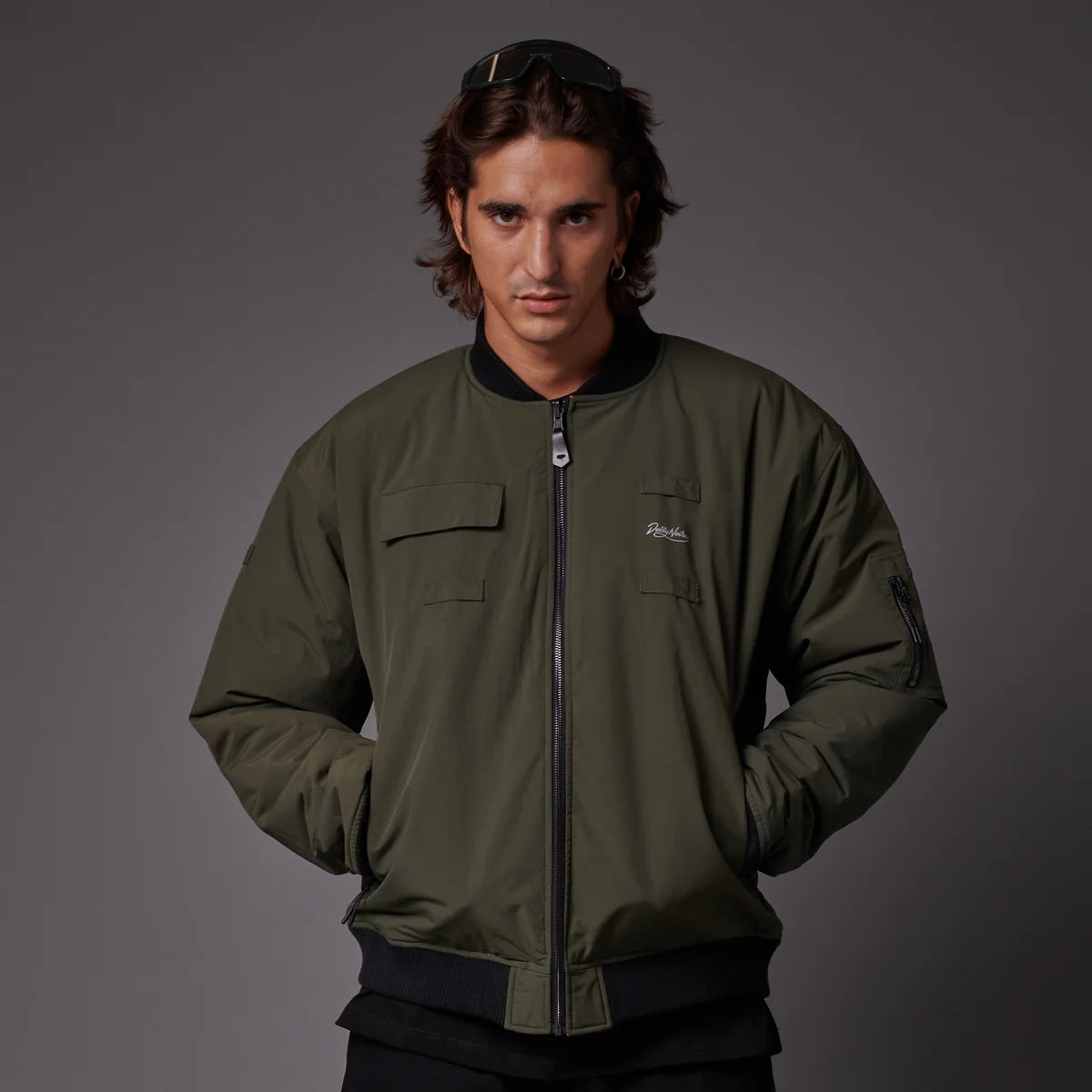 Dolly Noire - Reversible Combat Bomber Forest Night