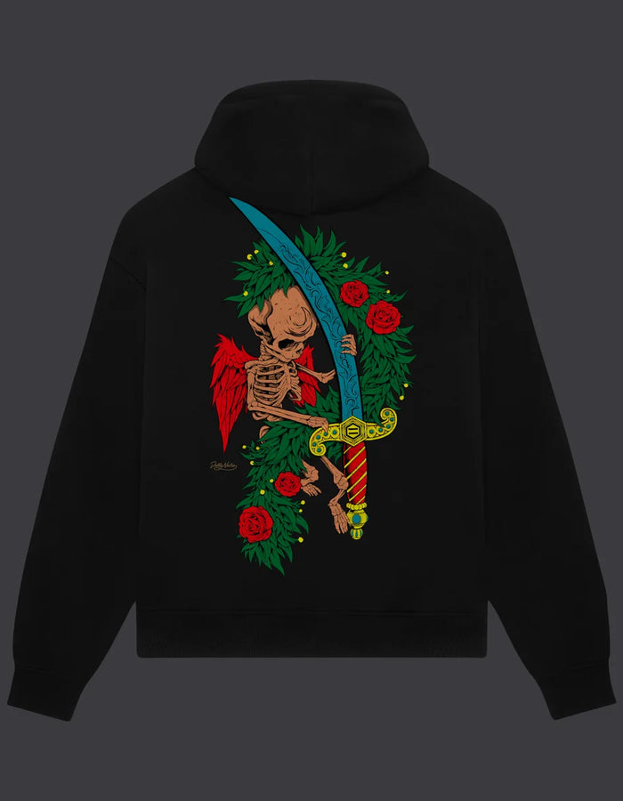 Dolly Noire Asso di Spade Hoodie Black