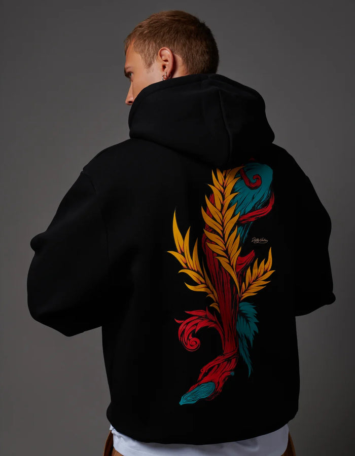 Dolly Noire Asso di Bastoni Hoodie Black