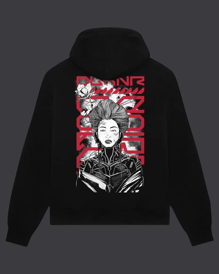 Dolly Noire - Metal Gheisha Hoodie Black