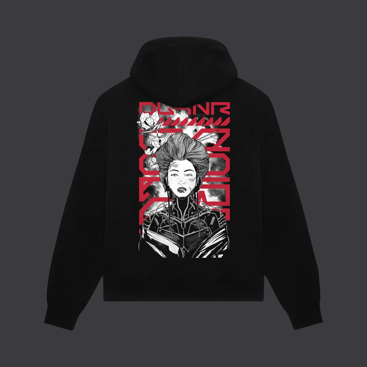 Dolly Noire - Metal Gheisha Hoodie Black