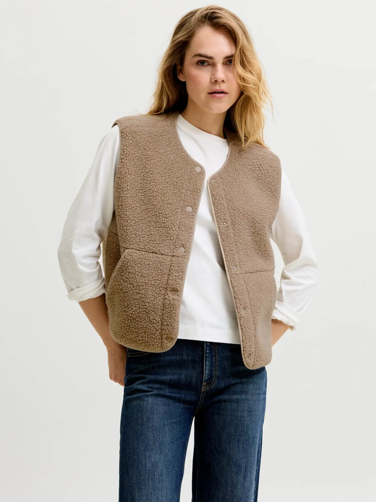 Gilet Teddy Donna JJXX JXVERA TEDDY VEST