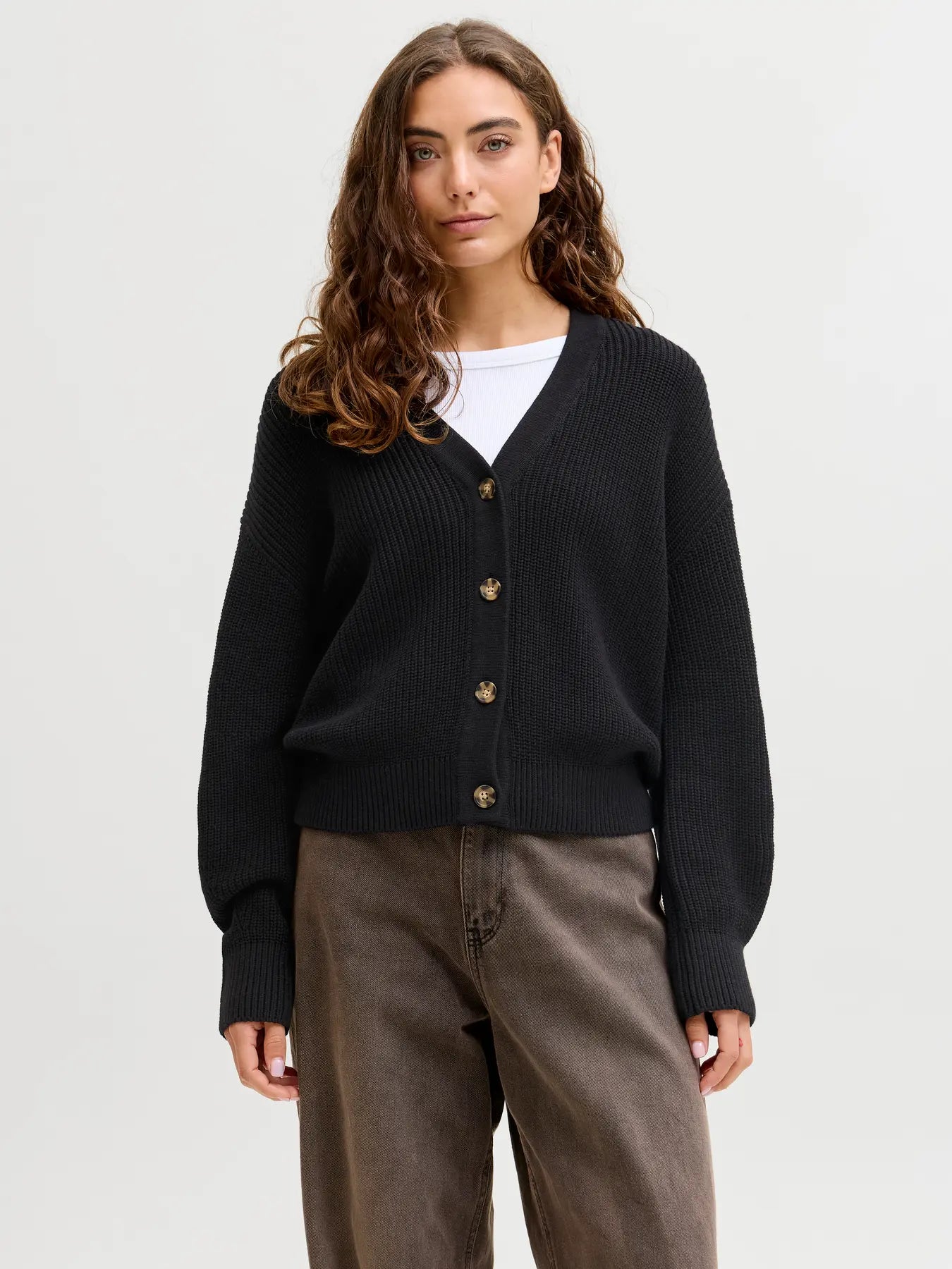 Cardigan: Texture Intrecciata e Stile Cozy JJXX 0958