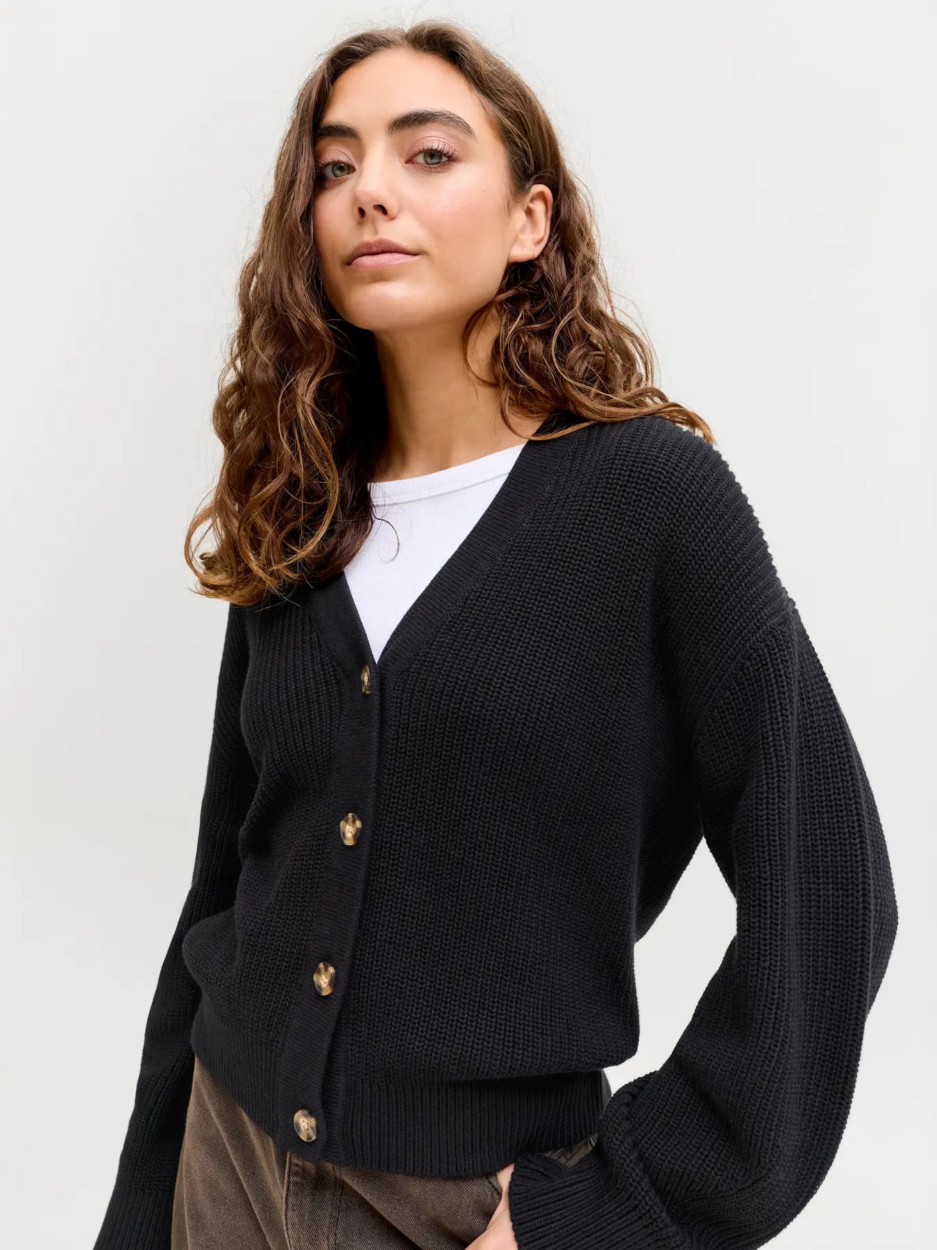 Cardigan: Texture Intrecciata e Stile Cozy JJXX 0958