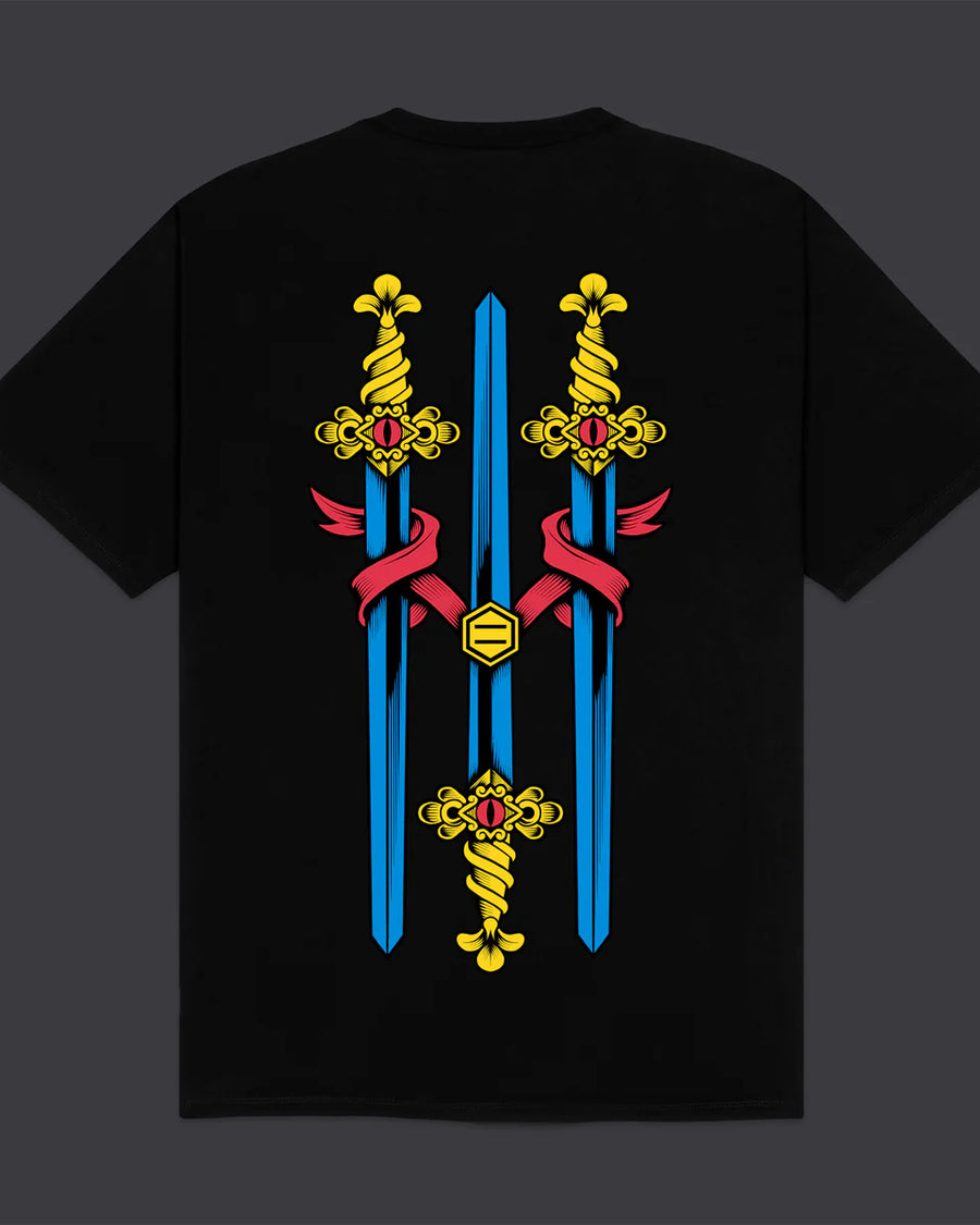 Dolly Noire - Tre di Spade - Napoletane Tee Black