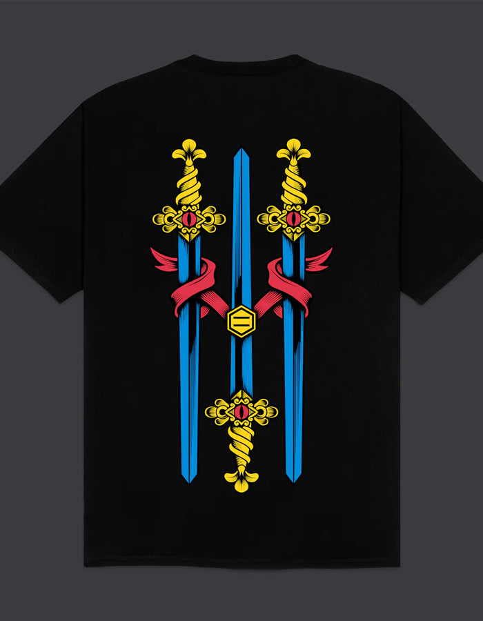 Dolly Noire - Tre di Spade - Napoletane Tee Black