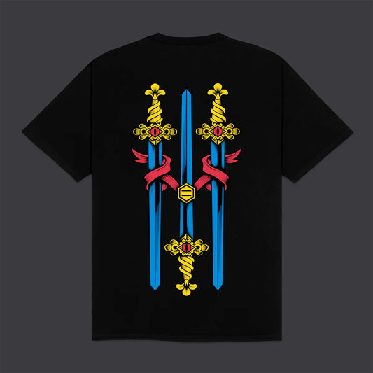 Dolly Noire - Tre di Spade - Napoletane Tee Black