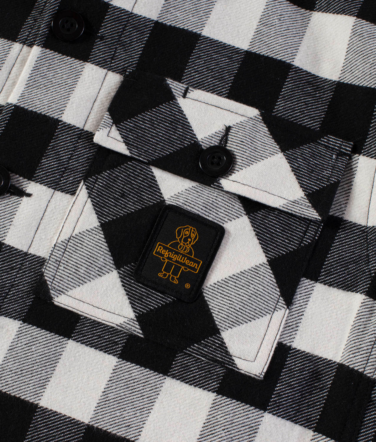 BACH SHIRT · CHECK FANTASY WHITE