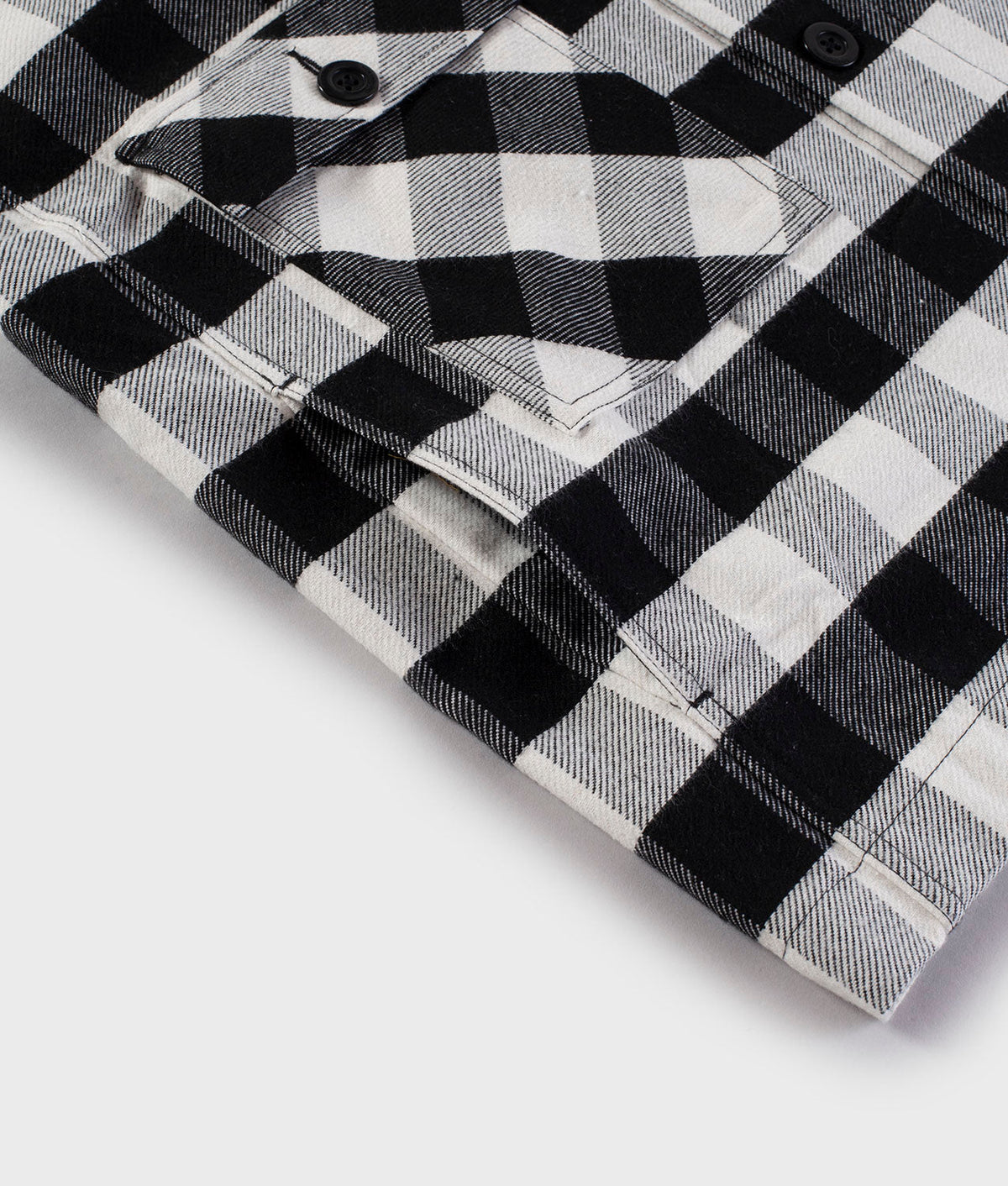 BACH SHIRT · CHECK FANTASY WHITE