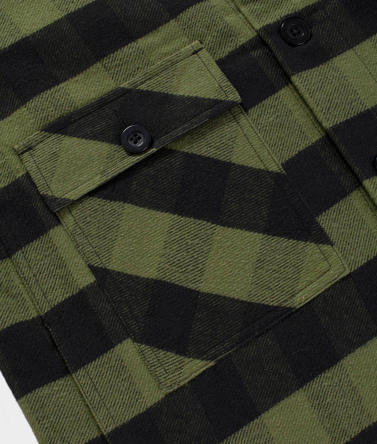 BACH SHIRT · CHECK FANTASY CHIVE