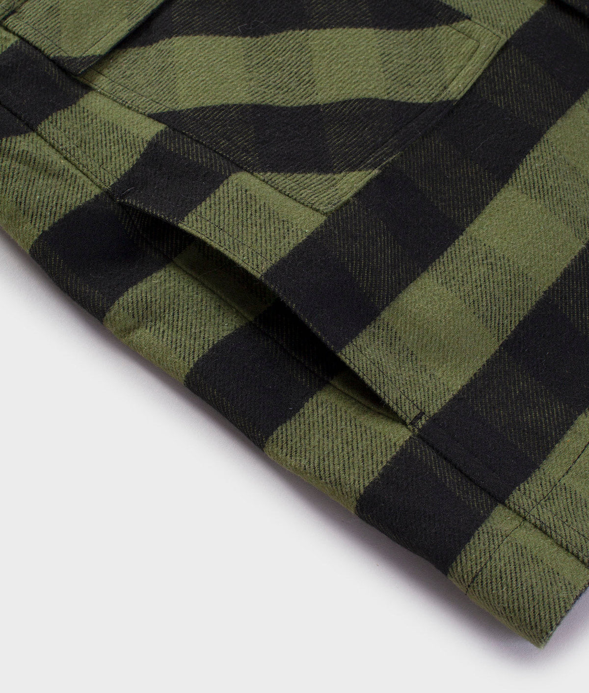 BACH SHIRT · CHECK FANTASY CHIVE