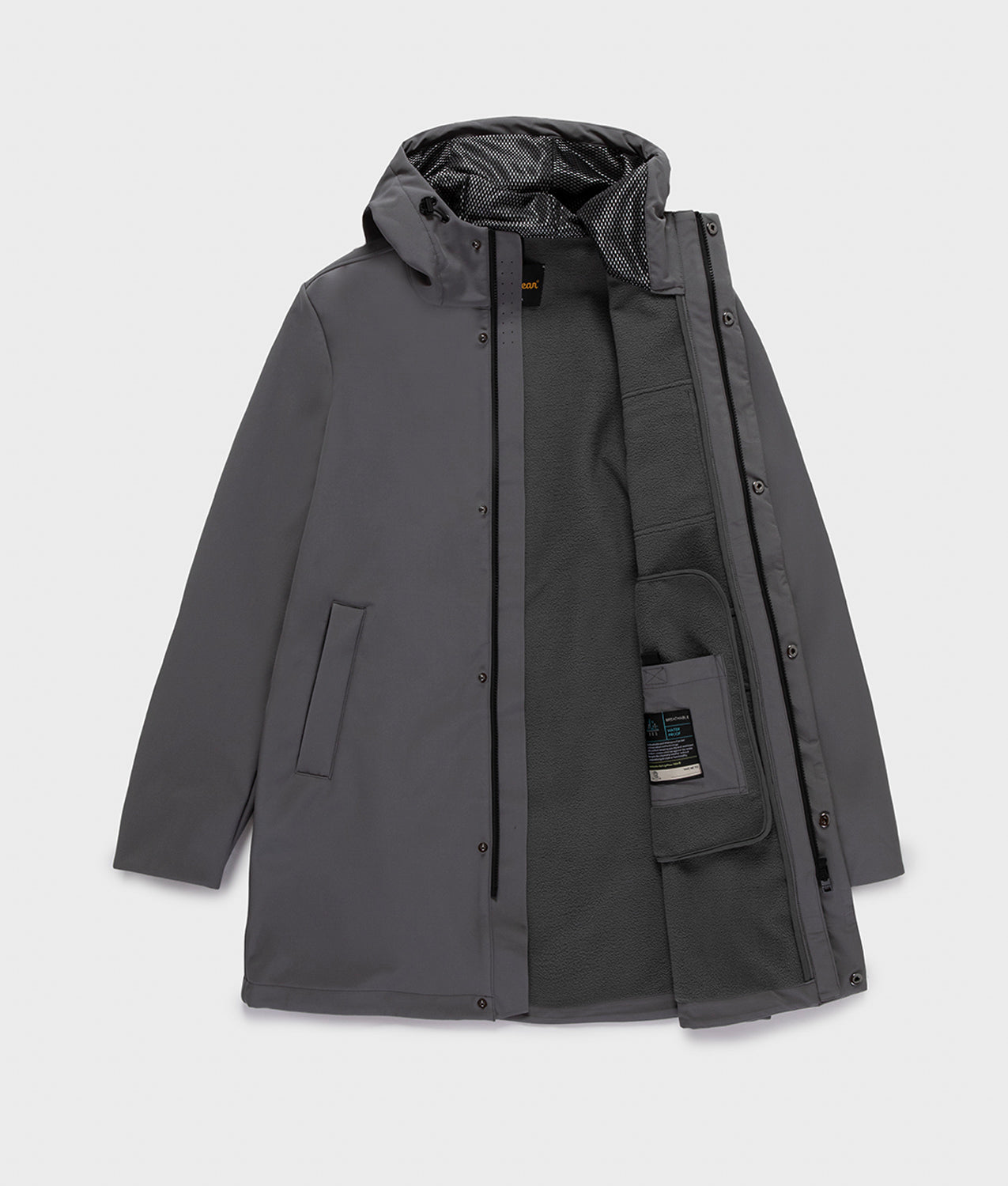 LONG SPEED JACKET · lava smoke