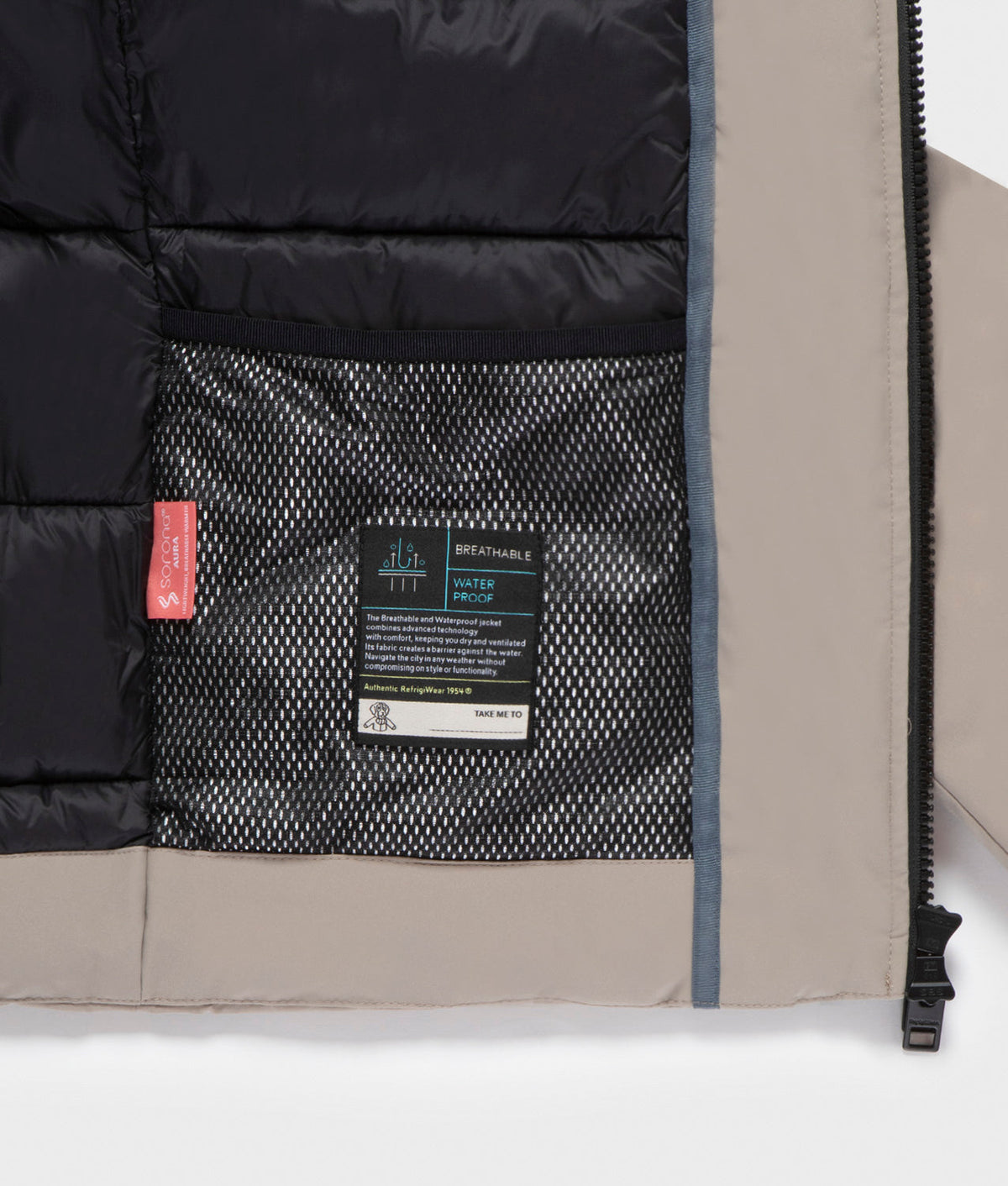 POLAR JACKET · PLAZA TAUPE