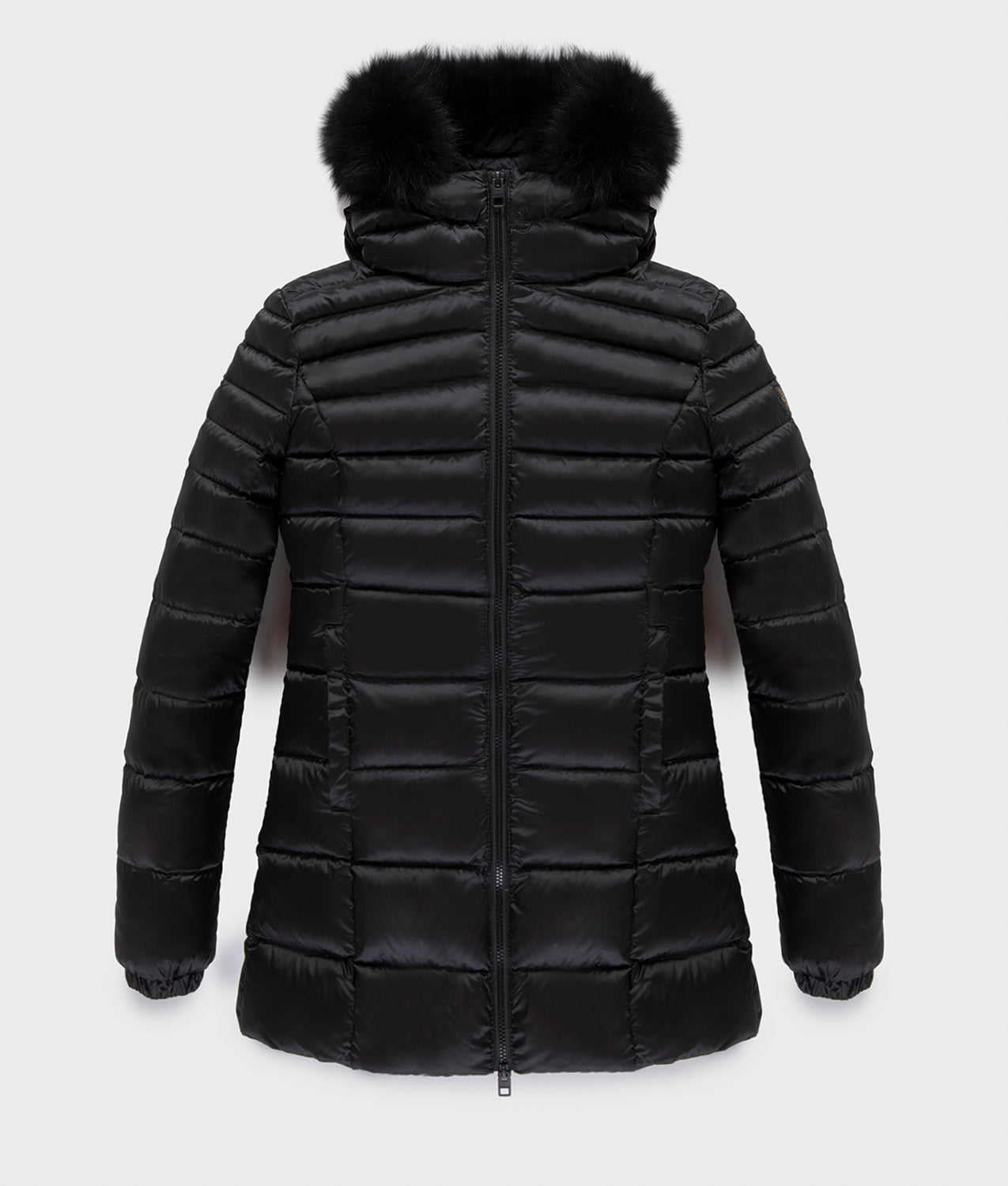 LONG MEAD FUR JACKET · NERO