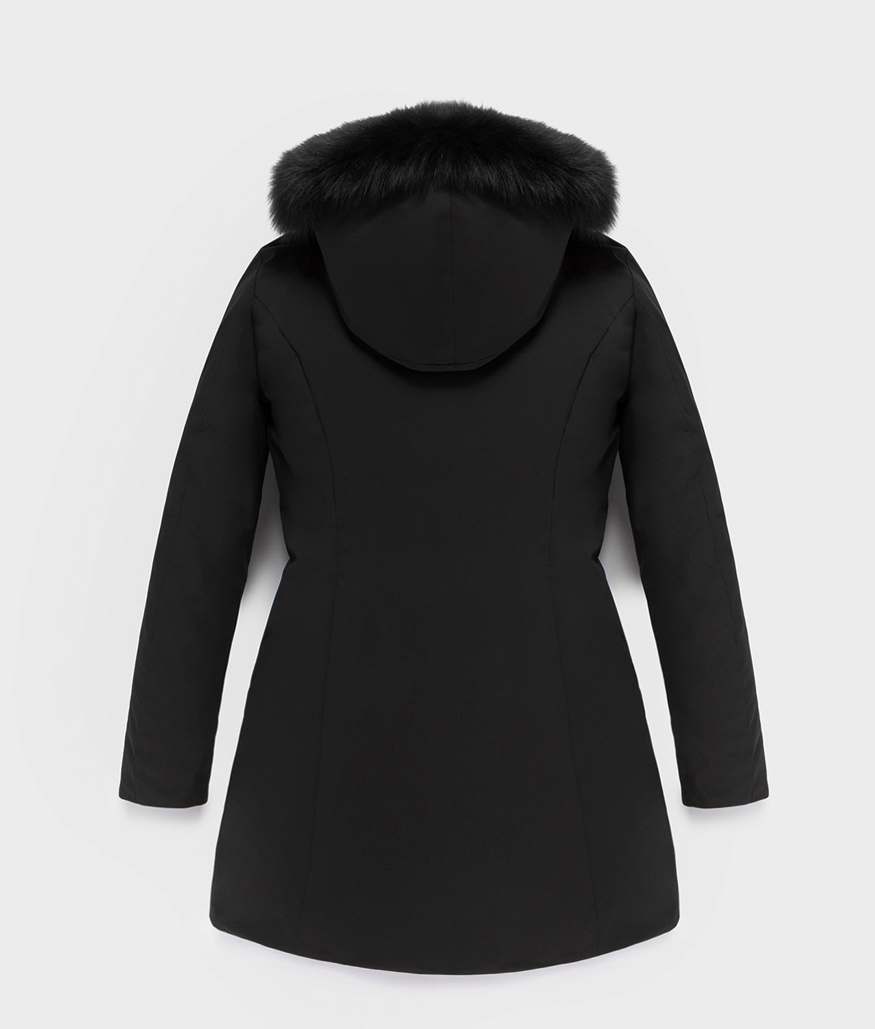 LADY TECH/1 FUR JACKET · NERO