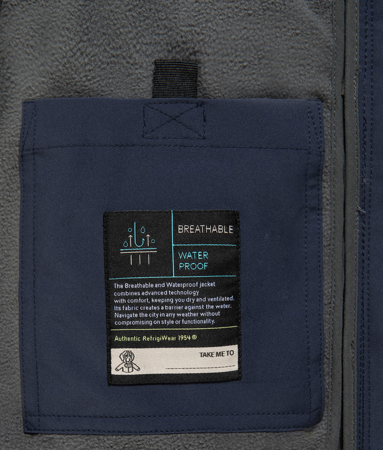 LONG SPEED JACKET · dark blue