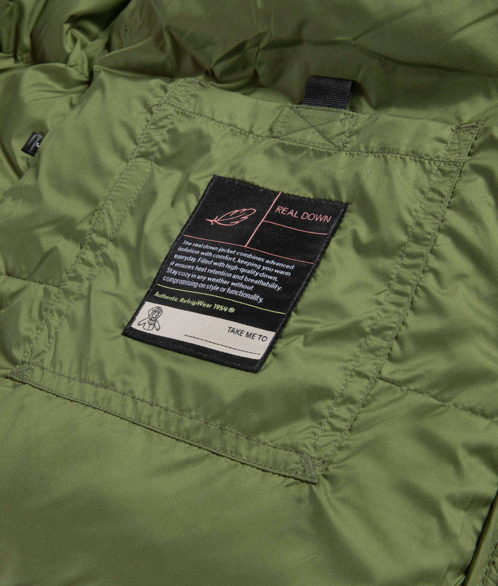 BRAFFY JACKET · pesto cypress