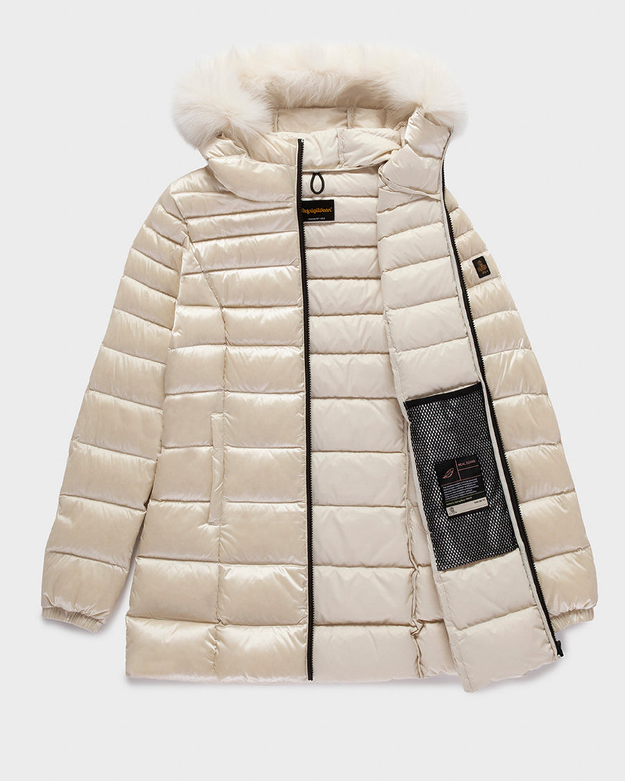 Refrigiwear Long Mead Fur Jacket - Parka Donna