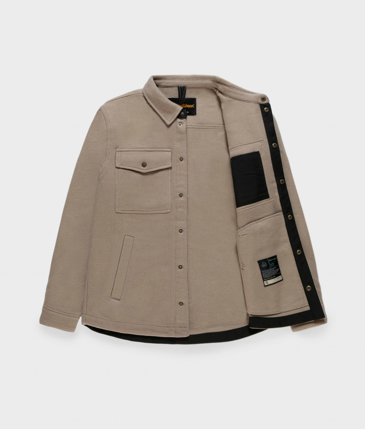 CLINT JACKET · PLAZA TAUPE