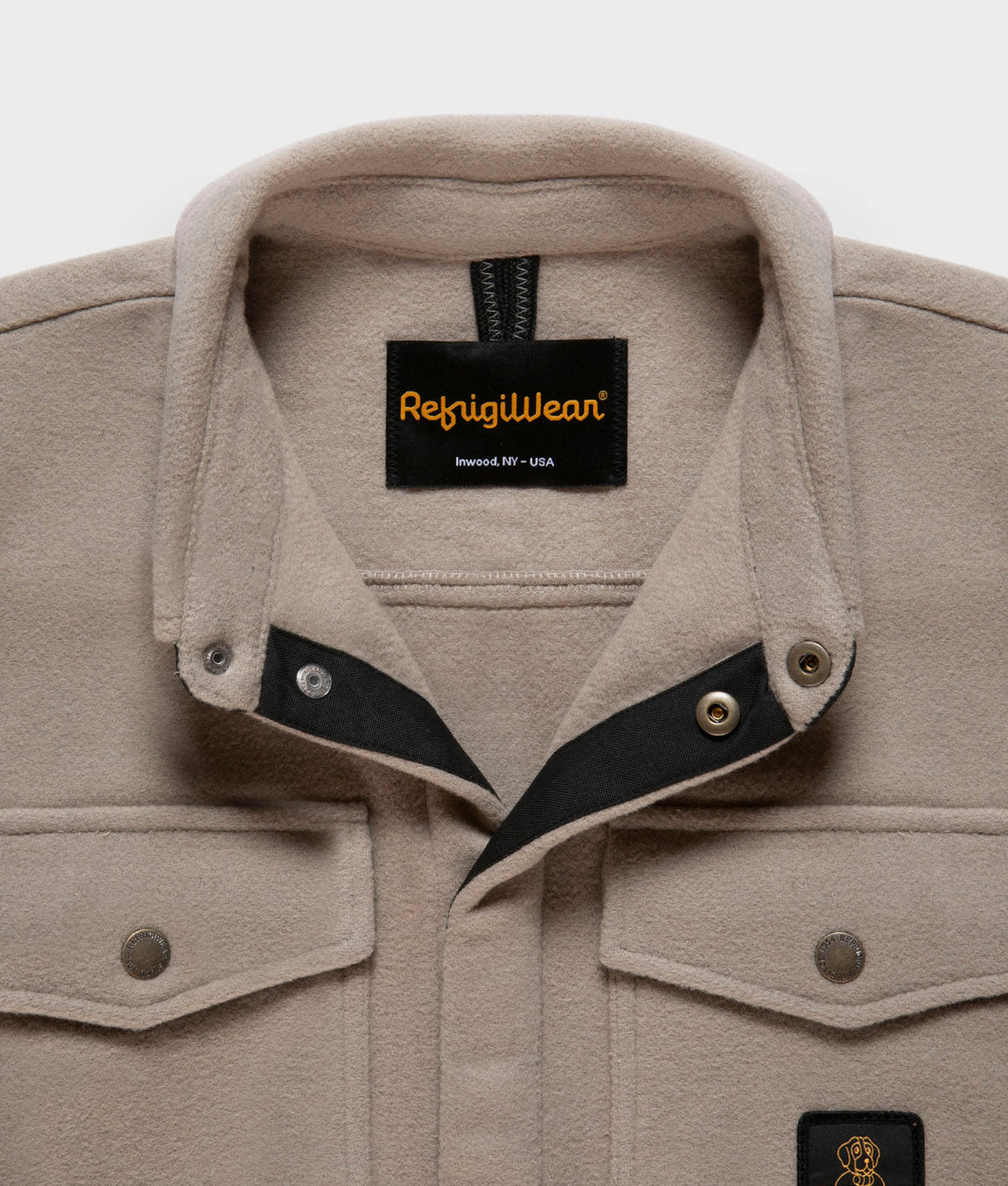 CLINT JACKET · PLAZA TAUPE