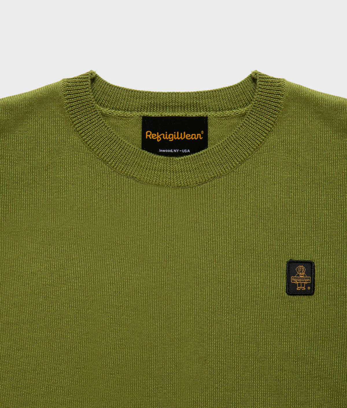 Refrigiwear Nala Patch Knitwear - Maglieria Donna · CHIVE