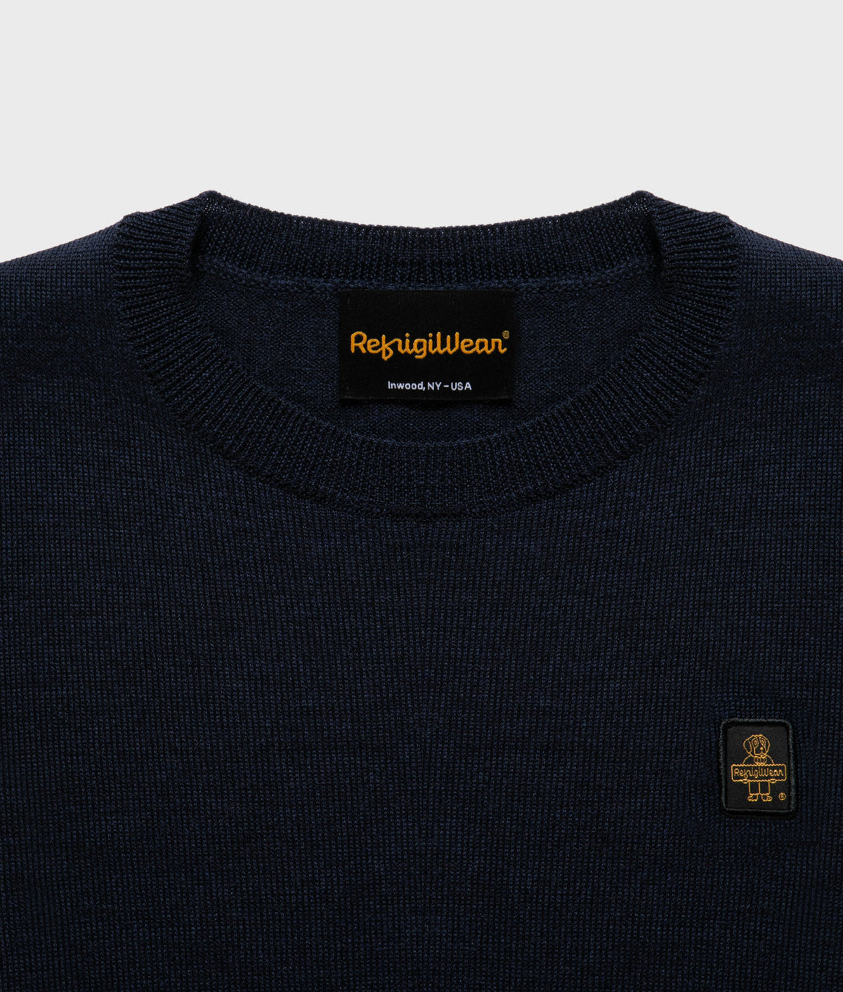 Refrigiwear Nala Patch Knitwear - Maglieria Donna · DEEP BLUE