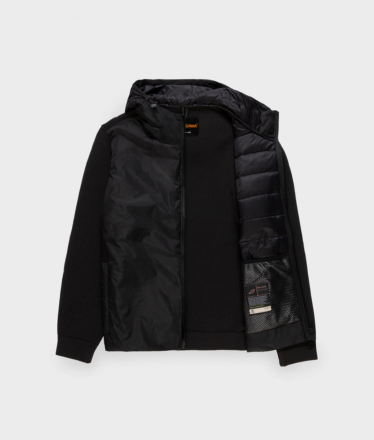 HYBRID HOOD HUNTER · NERO