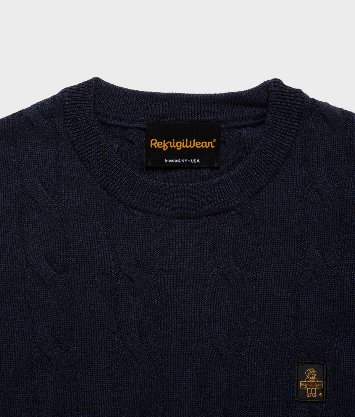 Refrigiwear Winter Braids Nala Knitwear - Maglieria Donna · DEEP BLUE