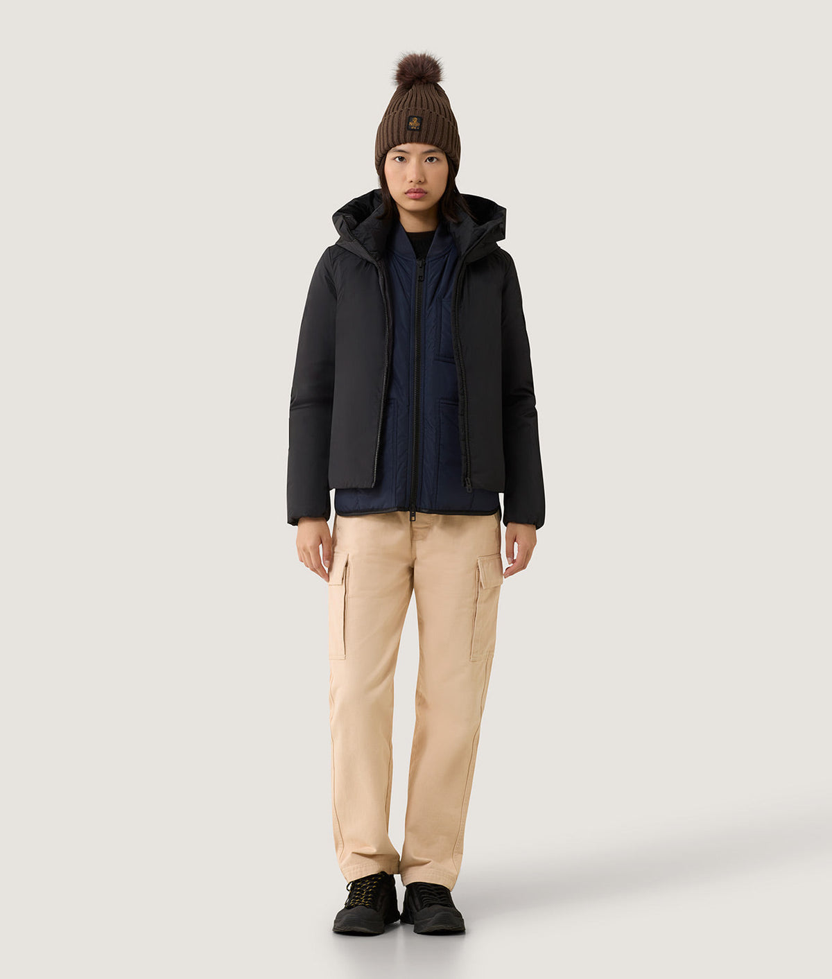 Refrigiwear Short Nebla Jacket - Giubbotti Donna · NERO
