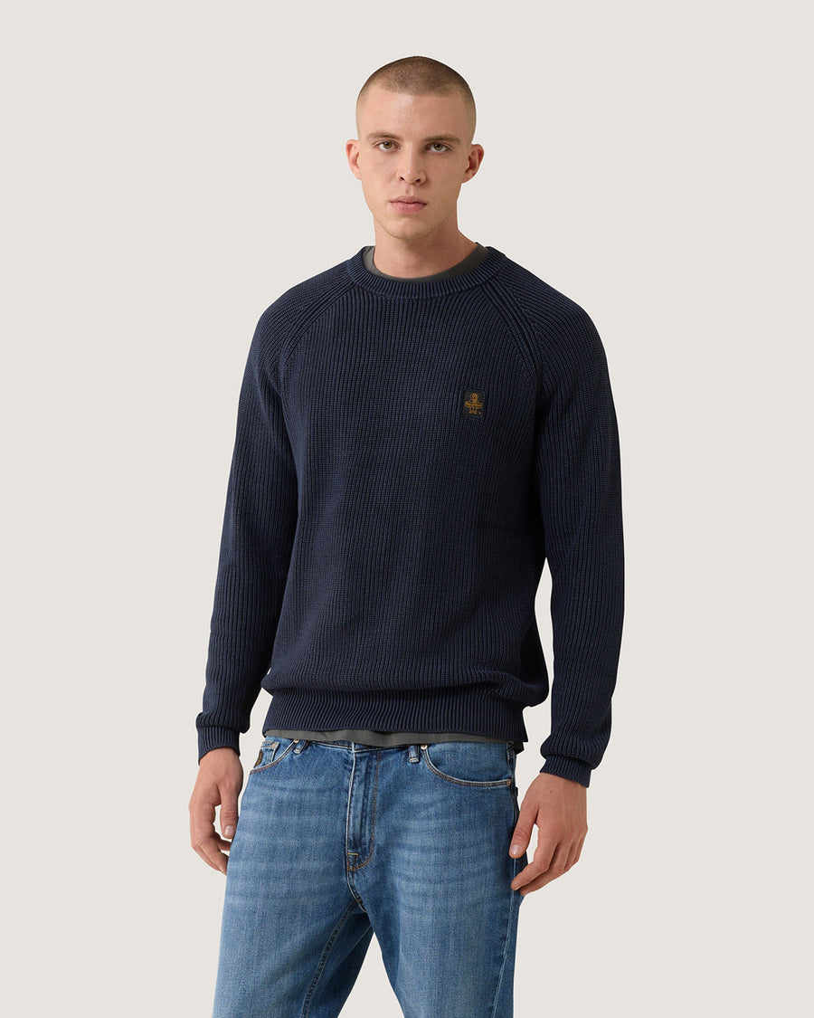 Refrigiwear Merek Pullover - Maglieria Uomo · DARK BLUE