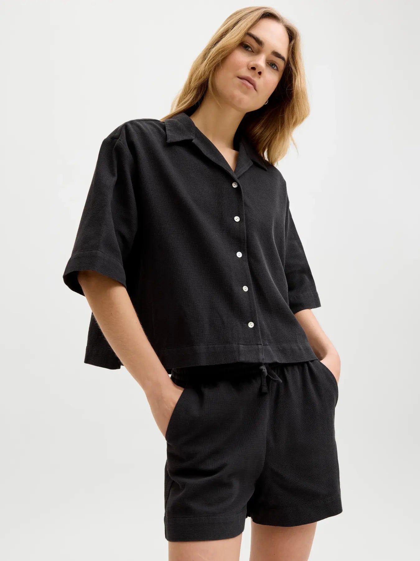 Shorts  donna JXGLOBAL Waffle Shorts WVN 1039