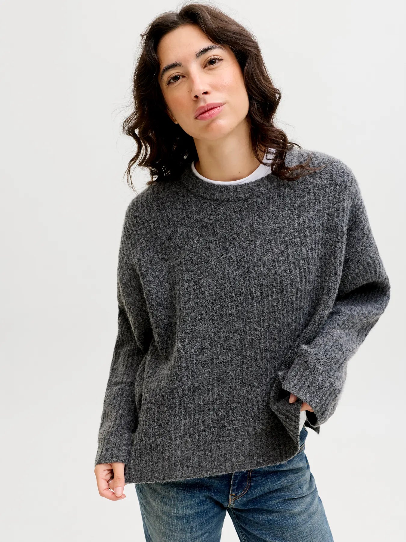 0833 JXSIGGA DIVERSE CREW NECK KNIT