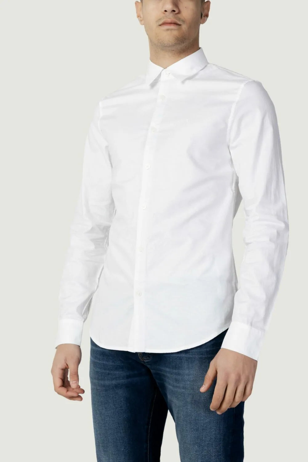 Camicia manica lunga Armani Exchange 81657-Bianco