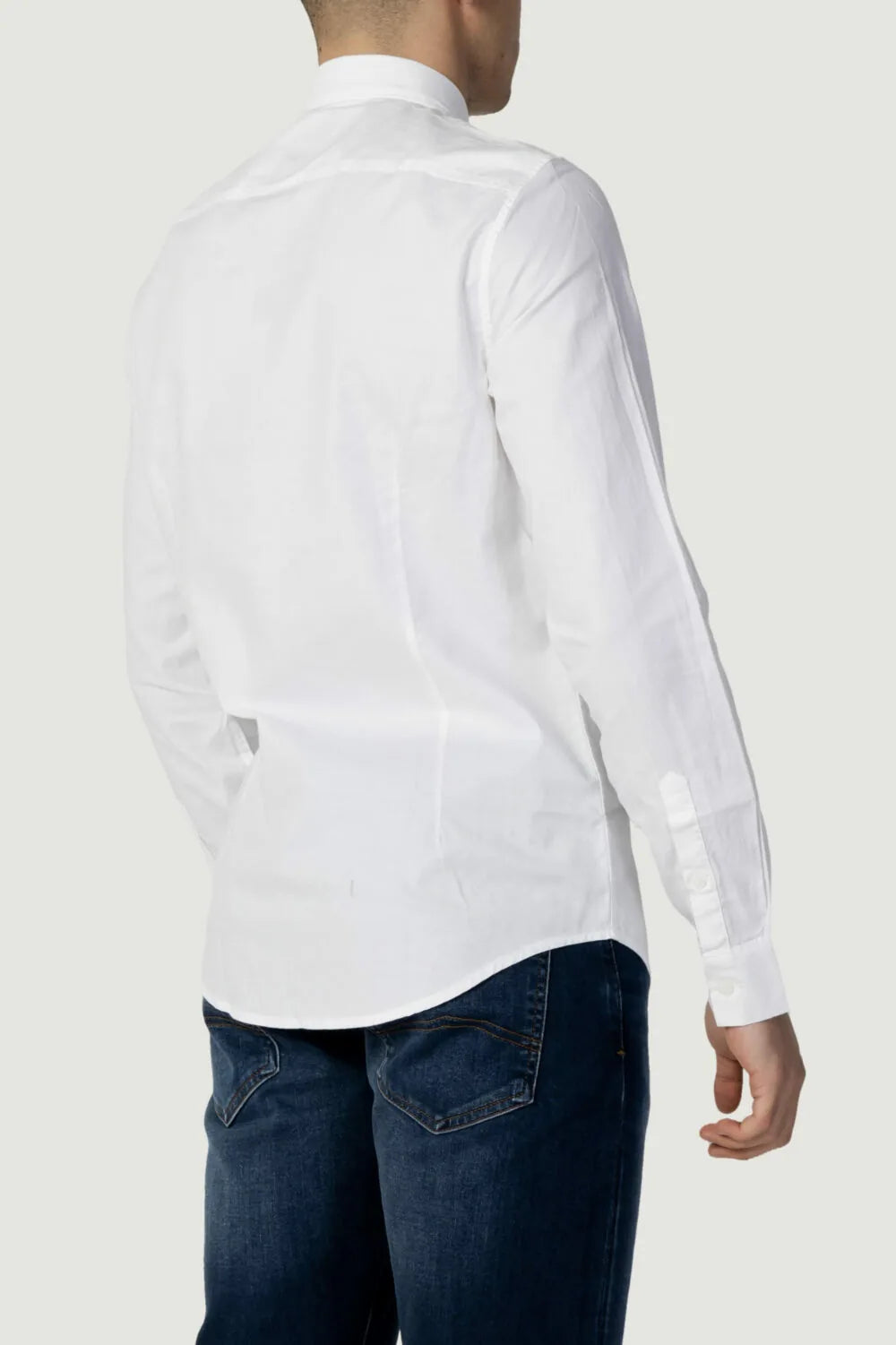 Camicia manica lunga Armani Exchange 81657-Bianco