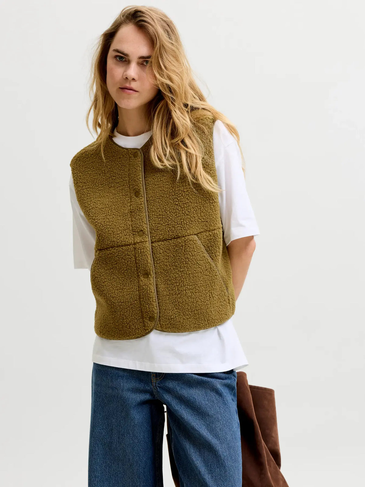 Gilet Teddy Donna JJXX JXVERA TEDDY VEST