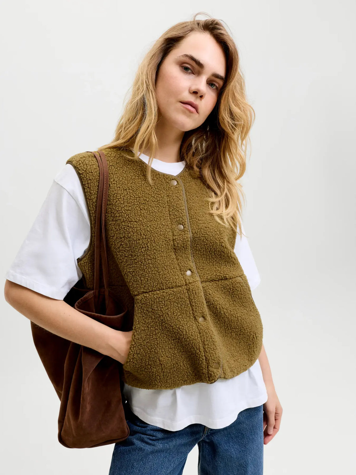 Gilet Teddy Donna JJXX JXVERA TEDDY VEST