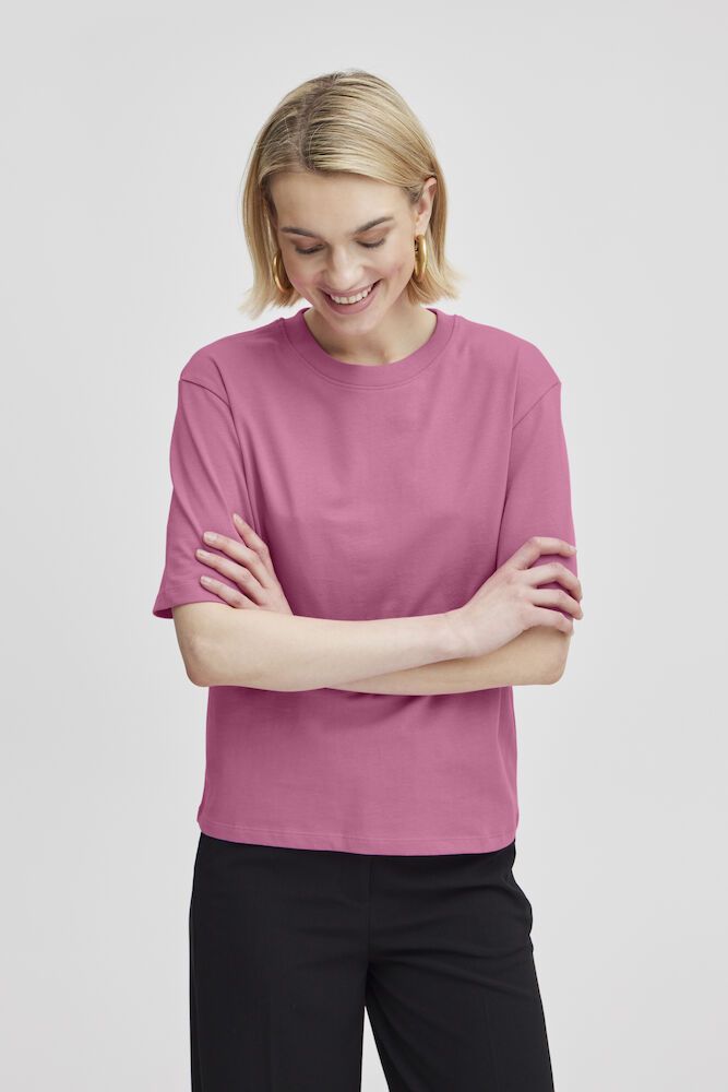 0759 ICHI 20814444 • BY • T-shirt BYTROLLO CREW NECK TSHIRT