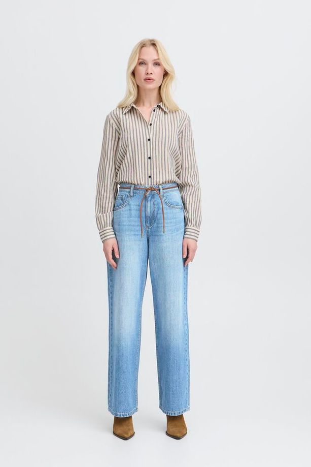 Jeans b.young BYKACILA –  Wide Leg a Vita Alta 0990