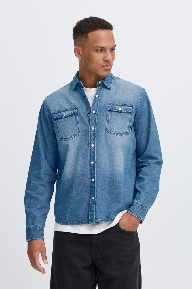 0763 BLEND 20718543 • BH • Shirt BHDARGO DENIM SHIRT