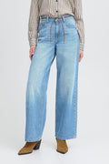 Jeans b.young BYKACILA –  Wide Leg a Vita Alta 0990
