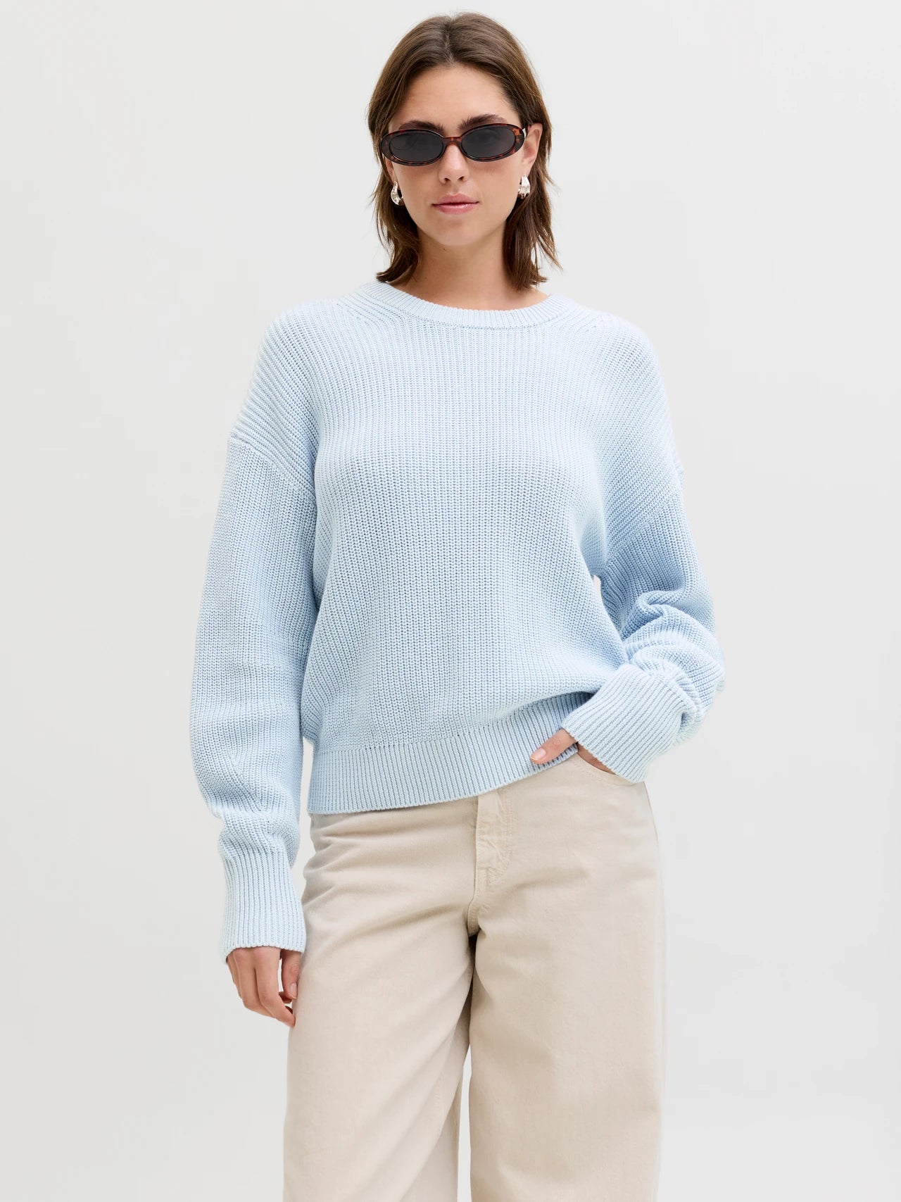 0830 JXMILA TWIST CREW NECK KNIT NOOS