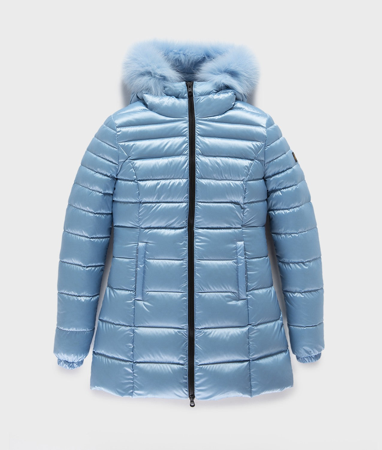 Refrigiwear LONG MEAD FUR JACKET dusty blue