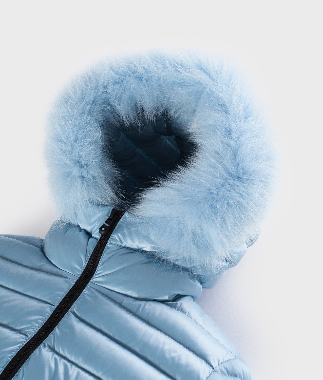 Refrigiwear - LONG MEAD FUR JACKET dusty blue