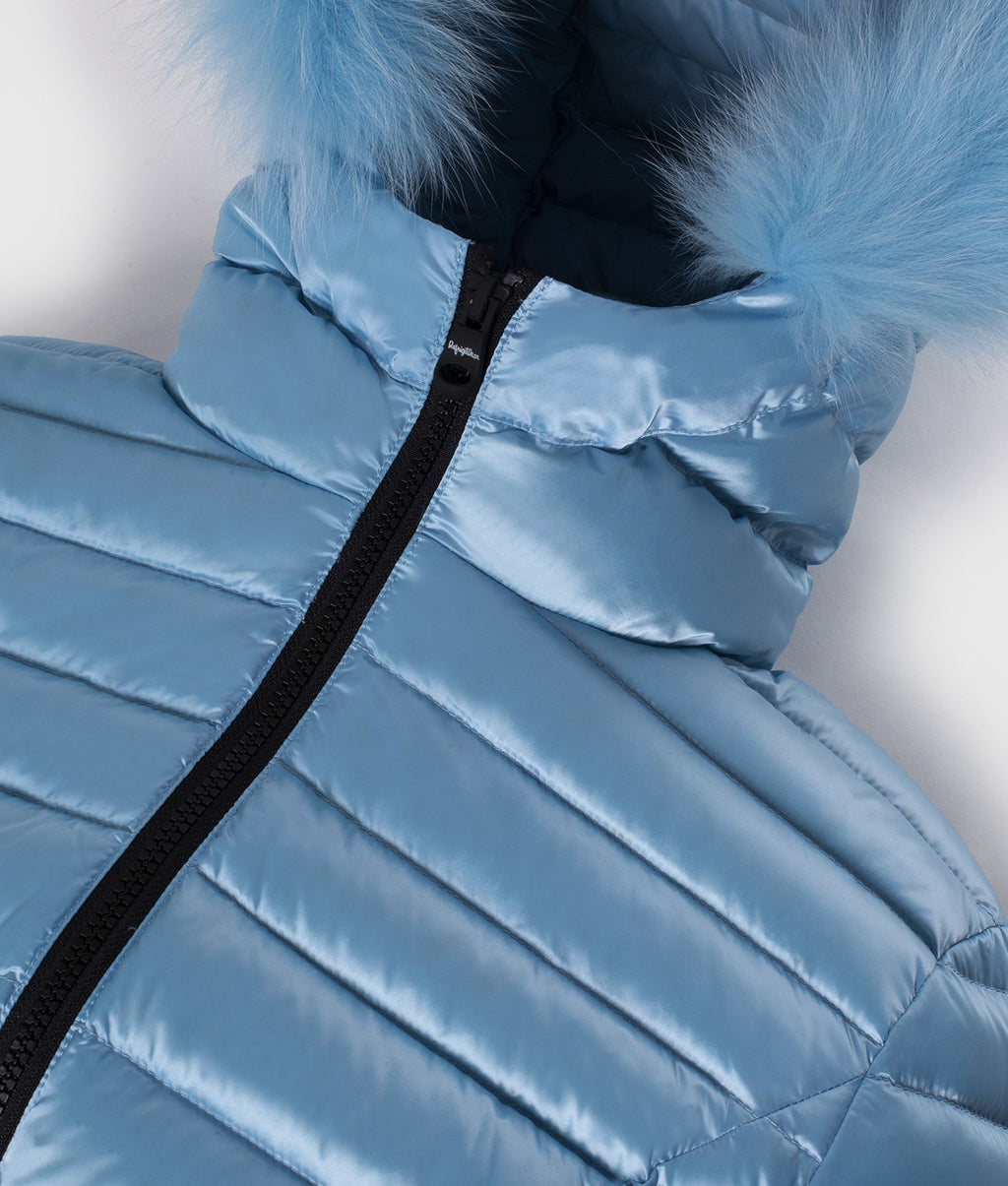 Refrigiwear - MEAD FUR JACKET dusty blue